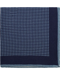  Gustavo Pocket Square Navy