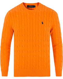  Cotton Cable Pullover Lifeboat Orange