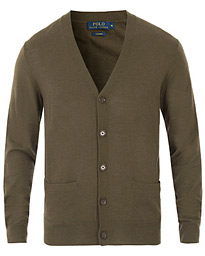  Cashmere Cardigan Olive