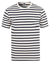  Basic Stripe Tee 3297 Navy