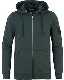  Zip Hoodie Green