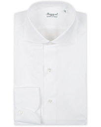  Milano Slim Fit Poplin Shirt White