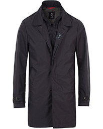  Morning Double Front Nylon Coat Navy