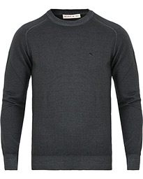  Wool Vintage Crew Neck Grey