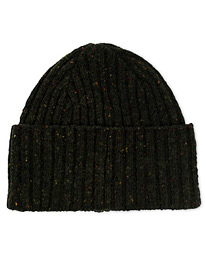  Donegal Merino Wool Hat Dark Green