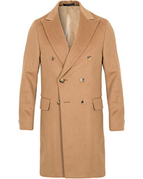  Saul Delux Double Breasted Camelhair Coat Camel