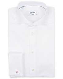 Eton Super Slim Fit Shirt Red Ribbon Cutaway White hos Eton skjorte farge svart, 40 superslim | FINN.no