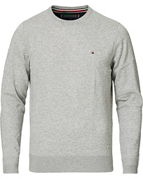 tommy hilfiger cotton silk crew neck