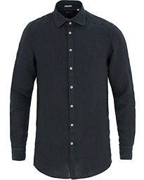  Canary Linen Shirt Washed Navy