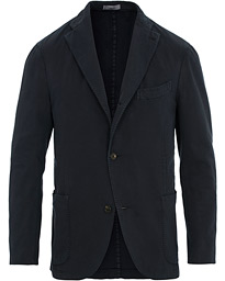  K Jacket Cotton Stretch Blazer Navy