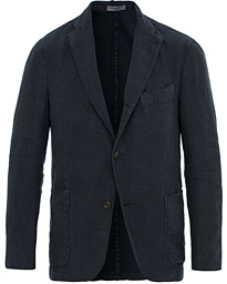  K Jacket Linen Blazer Navy