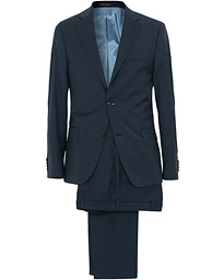  Edmund Wool Stretch Suit Blue