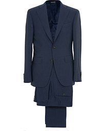  Capri Structured Wool Suit Navy