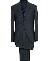  Jamonte Virgin Wool Suit Blue