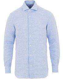  Culto Slim Fit Linen Shirt Blue