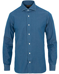  Dandylife Slim Fit Denim Shirt Indigo