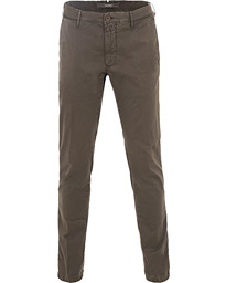  Slim Fit Stretch Slacks Dark Brown