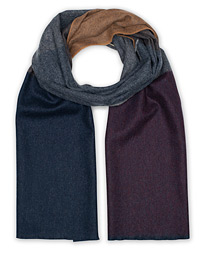  Vigo Block Lambswool/Cashmere Scarf Buckley Vine