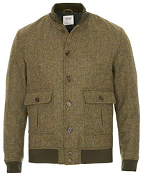  Valstarino Fox Flannel Tweed Jacket Green