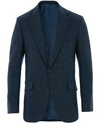  Edward Tweed Herringbone Blazer Navy