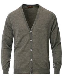  Merino Zegna Knitted Cardigan Pistachio