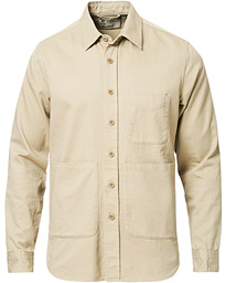  Peached Cotton Utility Shirt Sand