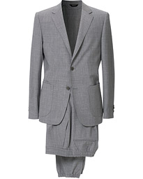  Techmerino Washable Wool Suit Light Grey