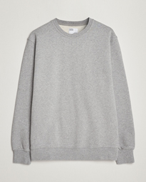  Classic Organic Crew Neck Sweat Heather Grey