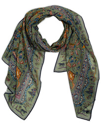  Cotton/Modal Moghul Scarf Soft Green