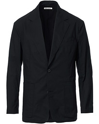  70s Club Blazer Black Voile