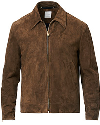  Suede Jacket Brown