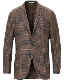  K Jacket Houndstooth Blazer Brown 