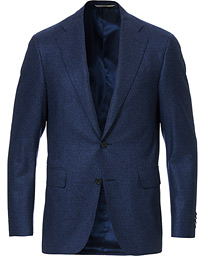  Capri Flannel Blazer Dark Blue