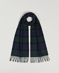  Lambswool/Cashmere New Check Tartan Blackwatch