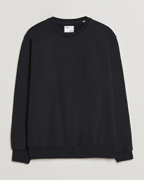  Classic Organic Crew Neck Sweat Deep Black