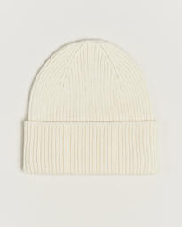  Merino Wool Beanie Optical White