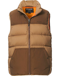  Featherweight Down Vest Dark Tan