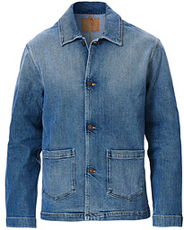 hos CareOfCarl.no Worker denim jacket, Jeansjakker Handle jeansjakker med