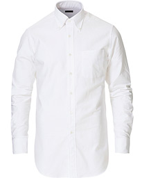  Slim Fit Oxford Button Down Shirt White