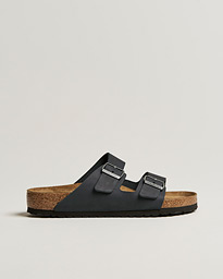  Arizona Classic Footbed Black Olied Leather