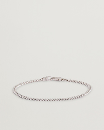  Curb Bracelet M Silver
