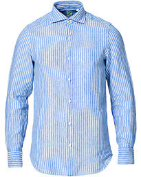  Tokyo Washed Linen Shirt Blue