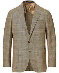  Wool Sportcoat Brown/Tan Glen Plaid