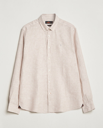  Douglas Linen Button Down Shirt Khaki