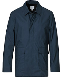  Waxed Cotton Jacket Navy