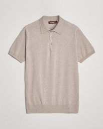  Short Sleeve Knitted Polo Shirt Khaki