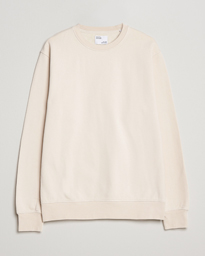  Classic Organic Crew Neck Sweat Ivory White