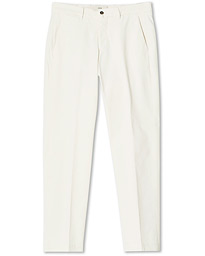  Soho Easy Fit Cotton Trousers Cream