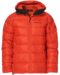  Frost Down Hooded Jacket Racing Red