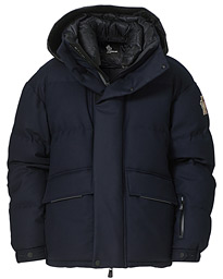  Gressan English Flannel Down Jacket Navy